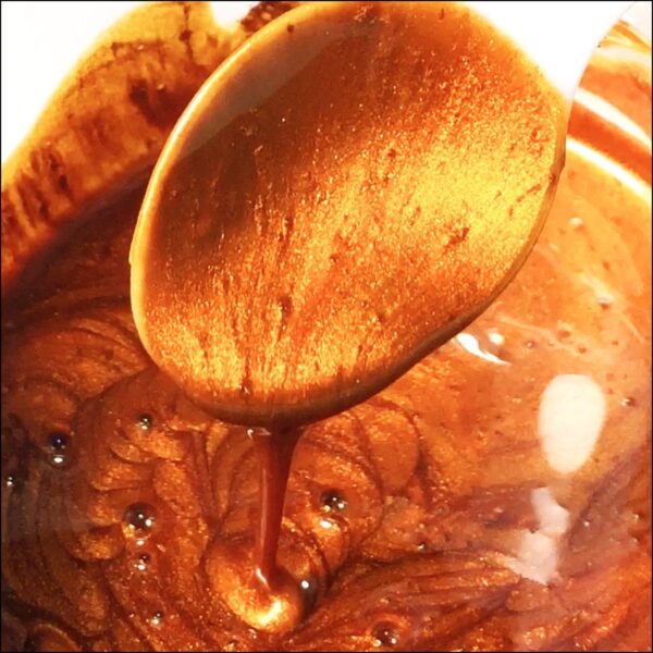 Spiced Ginger, 60ml Jar, Rezin Arte Luster Pigments "Dry" Epoxy Paint