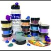 . "Wild Flowers", 15ml Jar, 12pc. Dry Paint Pigments - 8oz. PolyPour-Primary Elements