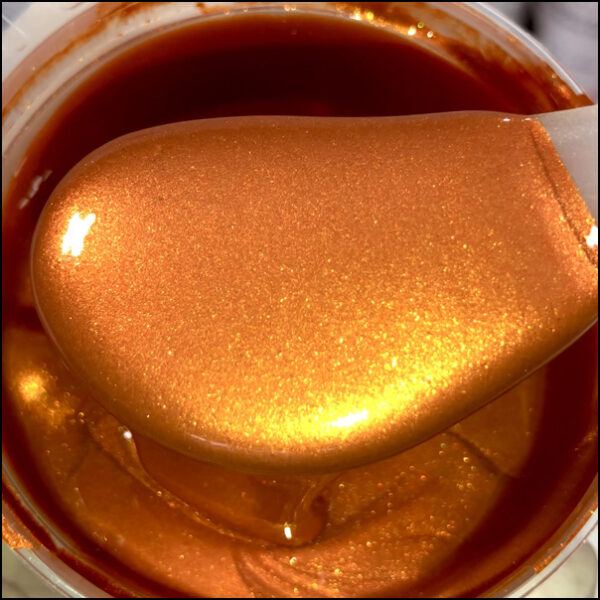 .NEW Baltic Amber, PrizmPour 8oz Bottle Acrylic Metallic Paint