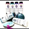 .BIG "Beach Bouquet", PrizmPour, 6pc Set, 8oz. Bottles - Violet Rose, Chantilly Lace, Royal Sapphire, Neptune's Gaze, Pink Diamond & Peach Dahlia