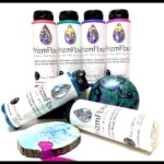 .BIG "Beach Bouquet", PrizmPour, 6pc Set, 8oz. Bottles - Violet Rose, Chantilly Lace, Royal Sapphire, Neptune's Gaze, Pink Diamond & Peach Dahlia