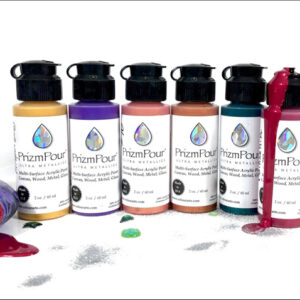 ..NEW Big "Winter Wonderland", PrizmPour 8oz bottles 6PC Set