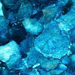 .Azure Sea, BlingIt Moon Rocks "Painted" Natural Mica